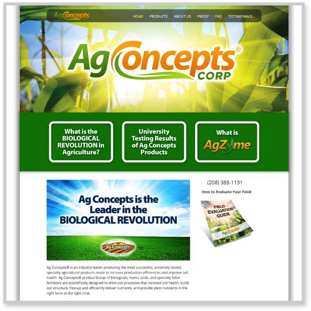 Ag Concepts Website