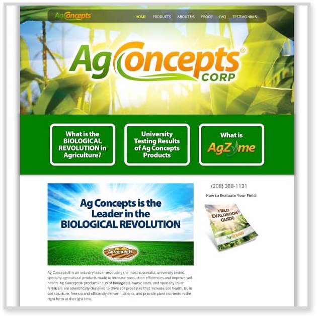 Ag Concepts Website